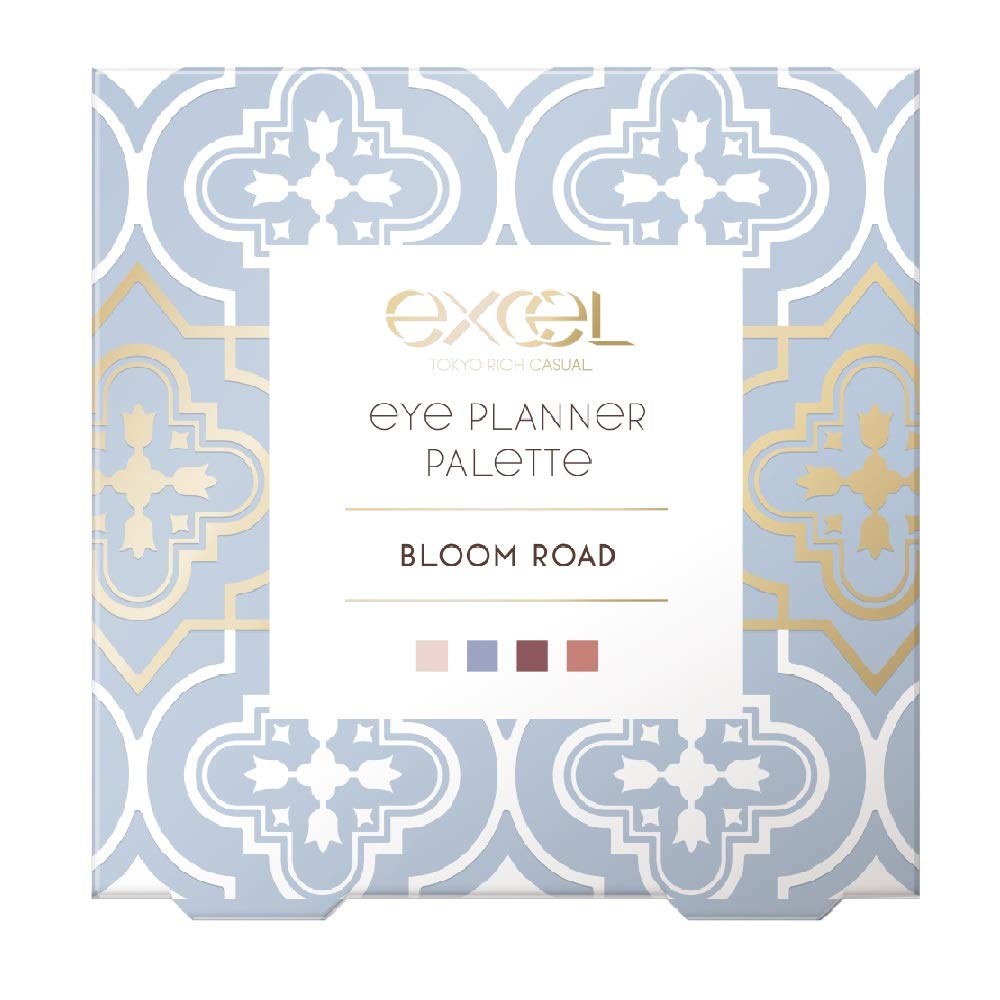 Excel Eyeshadow Palette 01 - Bloom Road Eye Planner by Excel