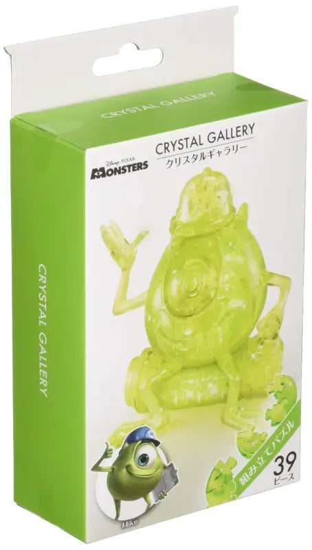 Hanayama Crystal Gallery 3D Puzzle Monsters Inc. Mike Wazowski 39 Pieces Japanese Figure - Puzzles