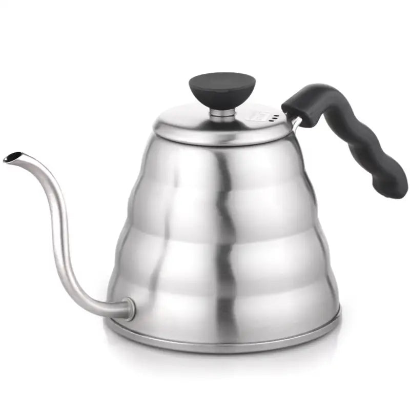 Hario V60 Drip Kettle Hairline Silver 800Ml Gas/Ih Compatible Japan Vkb - 120Hsv