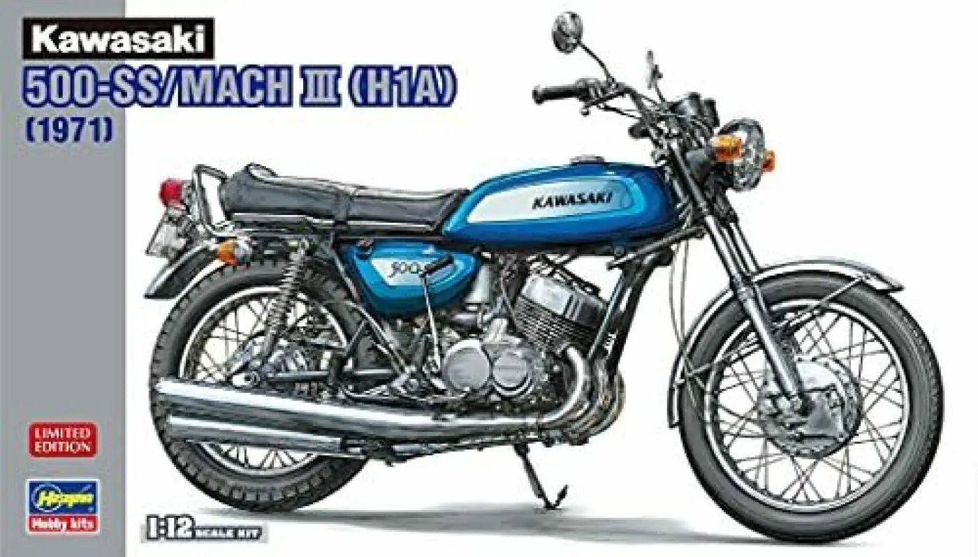 Hasegawa 1/12 Kawasaki 500 - ss/machiiih1a Model Kit 21735