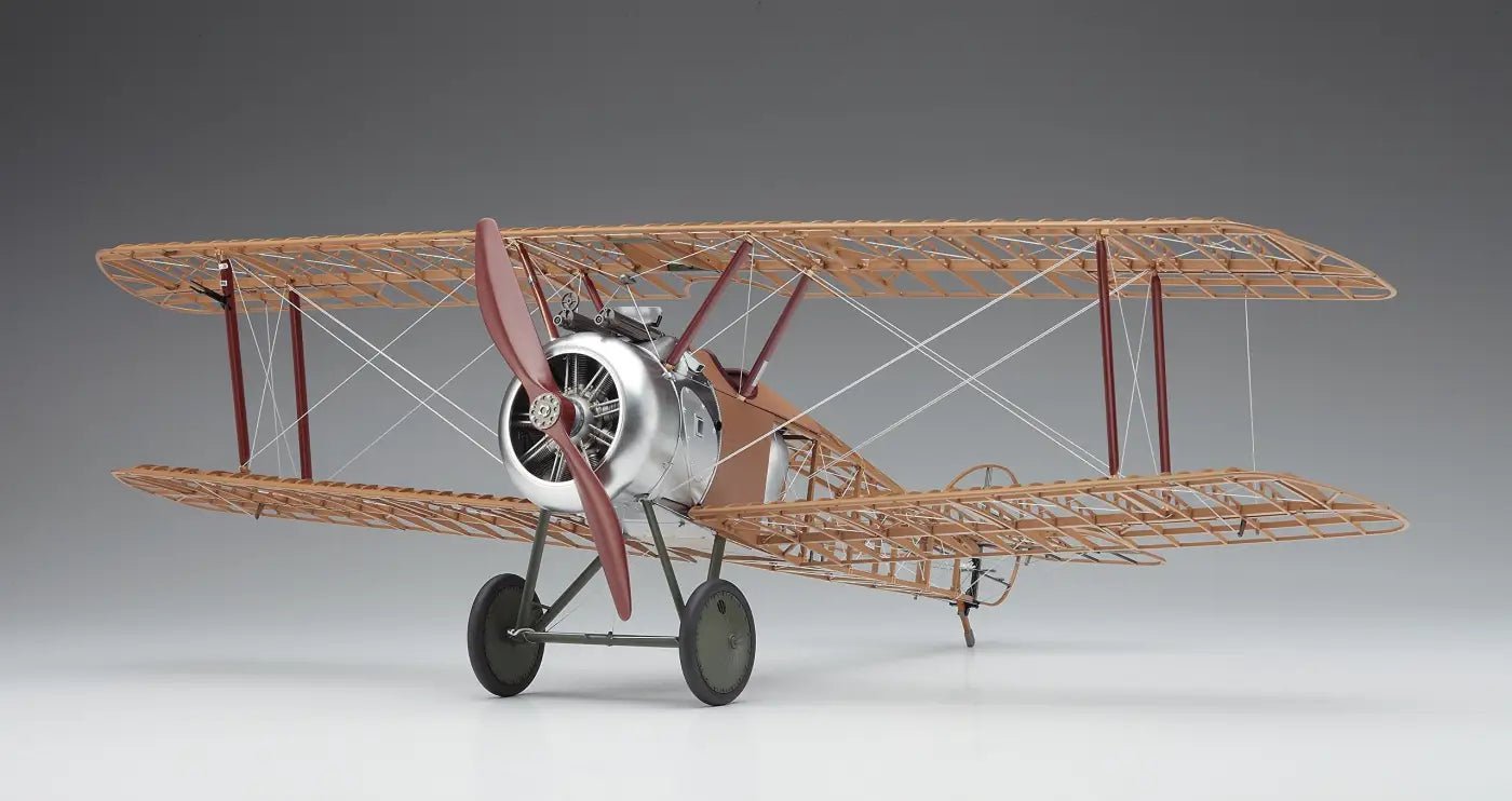 HASEGAWA 1/16 Sopwith Camel F.1 Museum Model Ww1 British Fighter Introduction June 1917 Plastic Model