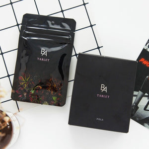 Close-up of POLA B.A Tablet, 60 Tablets, featuring collagen peptide for radiance