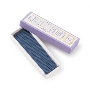 Kungyokudo Japanese Incense Yaseno Lavender, 60 Sticks, natural scent, ideal for relaxation