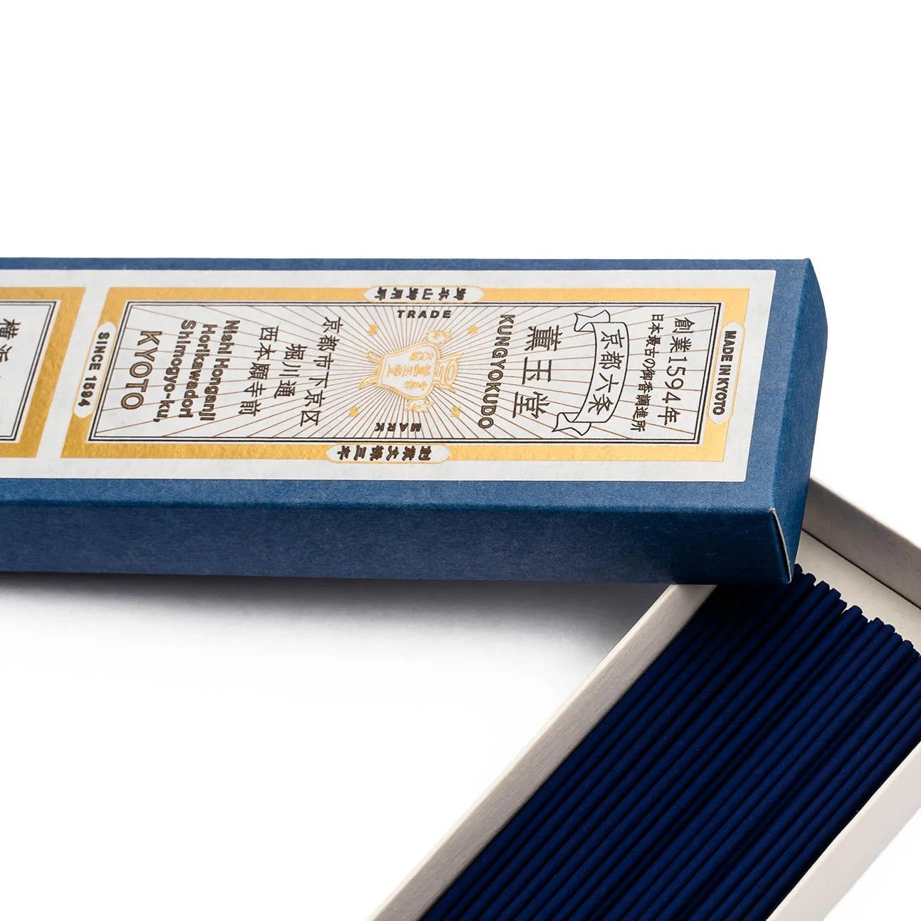 Kungyokudo Japanese Incense Yokohama 1872 in 60 Sticks, woody fragrance, perfect for home ambiance