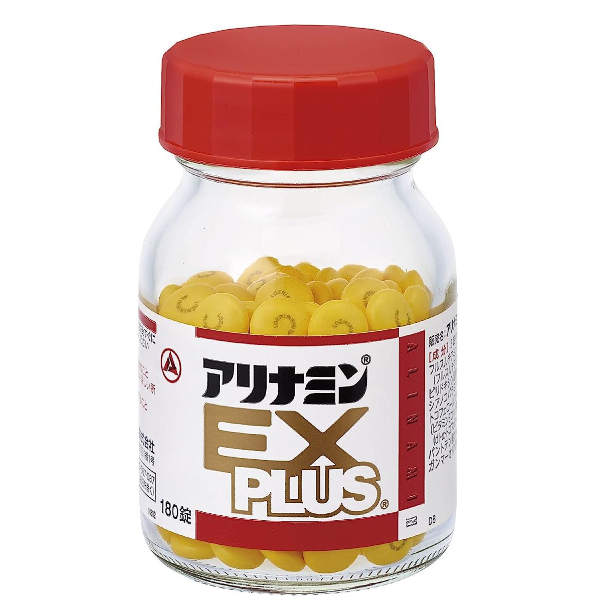 180 Tablets Takeda Alinamin EX Plus, sugar-coated, designed for active adults