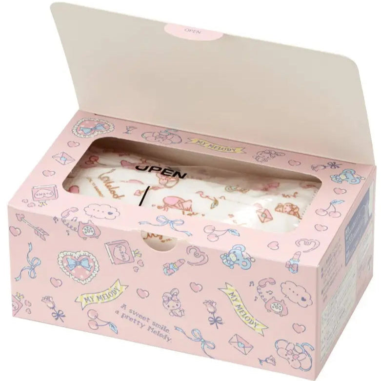 30 Pcs SKATER My Melody Mask For Kids, triple-layer filtration, designed for children