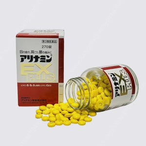 Takeda Alinamin EX Plus Vitamin B1, B6, B12 in 270 Tablets, circulation support, perfect for active lifestyles