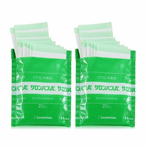 140 Sheets Hisamitsu Salonpas AE Pain Relief Patches with polymer absorbent, offering irritation-free use