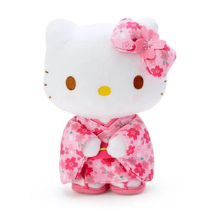 Hello Kitty Plush Toy (Sakura Kimono) - Pre order Stuffed Animals