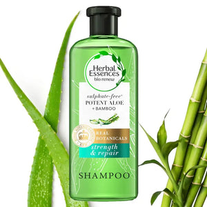 Herbal Essence Non - Silicone Shampoo Bio Renew Aloe & Bamboo 400Ml Japan (1)