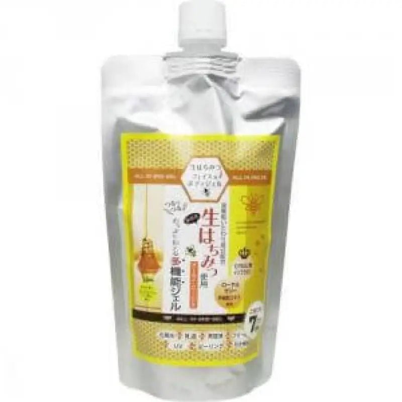 Herbery Earth Raw Honey D Gel For Face & Body All In One 300g - Japanese Moisturizers