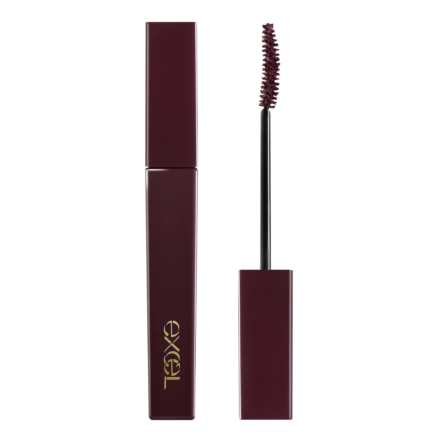 Excel Long Color Rush LC03 Prune Mascara - Enhancing Eyelash Volume and Color