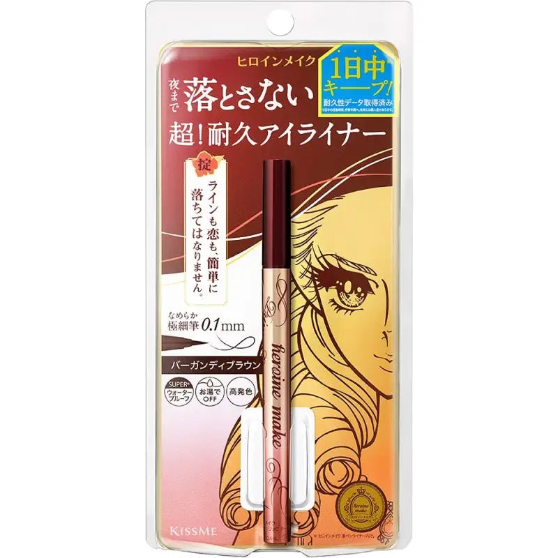 Heroine Make Prime Liquid Eyeliner Rich Keep 04 Burgundy Brown - Heroine Make Eyeliner