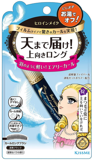 Heroine Makeup Japan Long & Curl Mascara Super Film Jet Black 6G