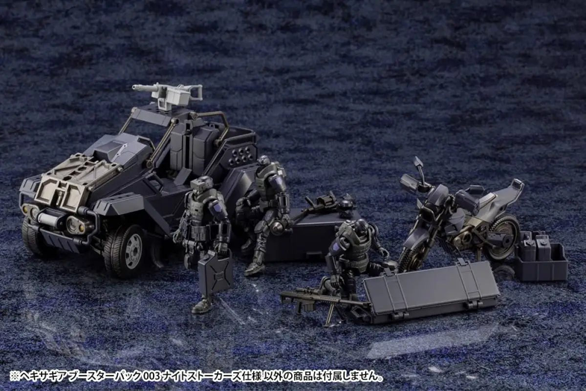 Hexa Gear Booster Pack 003 Night Stalkers Specification Total Length About 185Mm 1/24 Scale Plastic Model Hg103