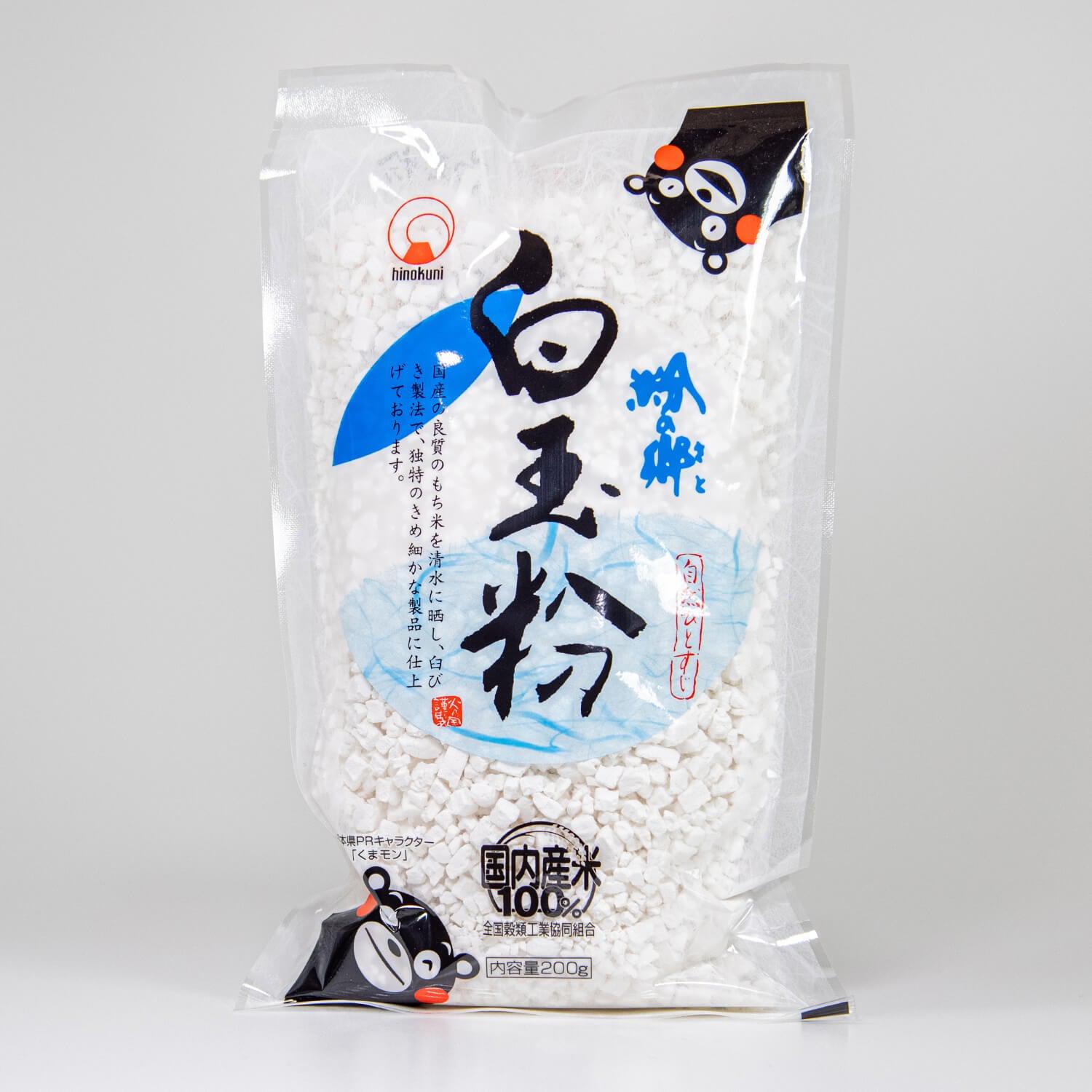 Hinokuni Shiratamako Flour Glutinous Rice Flour 200g