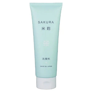 Hirosophy Sakura Koji Face Wash 120g - Facial Cleanser Containing Ascorbic Acid Skincare