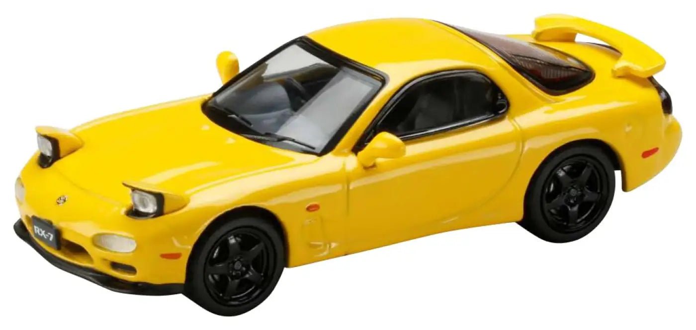 Hobby Japan 1/64 Mazda Rx - 7 (Fd3S) Type Rs - R 30th Anniv. Sunburst Yellow