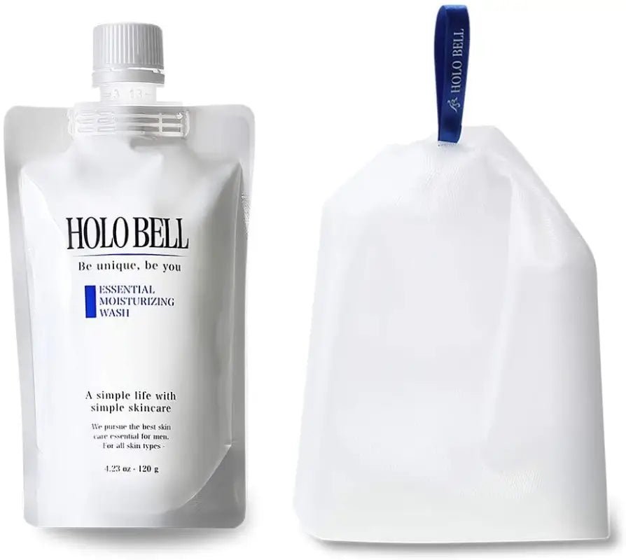 HOLO BELL Essential Moisturizing Wash (120 g) For Men Men Face Care (With Wash Net)