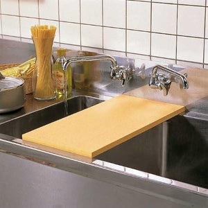 Asahi Cookin' Cut Rubber Cutting Board in 420x250x13mm, quick-drying design, perfect for daily kitchen tasks