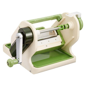260x240x165 mm Chiba Kogyosho Japan Plastic Tsuma-San Turning Slicer, stainless steel blades, designed for home chefs