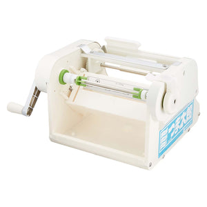 Chiba Kogyosho Plastic Tsuma Taro Turning Slicer, 300x250x170 mm, precise cutting, ideal for sushi garnishes