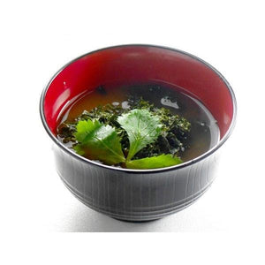 Close-up of Daihoku Dried Aosa Seaweed (Sea Lettuce) From Kagoshima 50g, featuring vibrant green color for umami enhancement