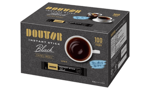 Doutor Coffee DT Instant S Black AG (2g) x 100 pcs, stick format, ideal for quick coffee brewing