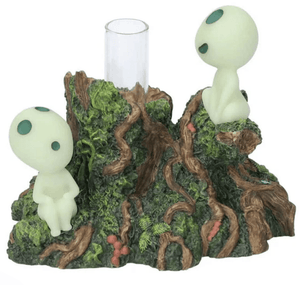 Compact Ghibli Princess Mononoke Glow In The Dark Single Flower Vase, glow feature, designed for Ghibli fans