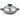 Hario Yukihira MIS-26 26L 2600ml Steel Pot, induction compatible, ideal for everyday cooking