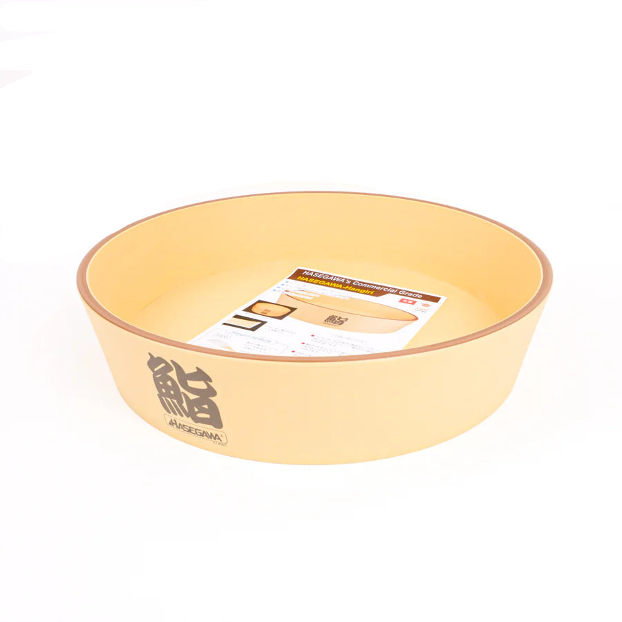 48cm Hasegawa Antibacterial Sushi Rice Mixing Bowl with durable polyethylene, offering easy cleanup