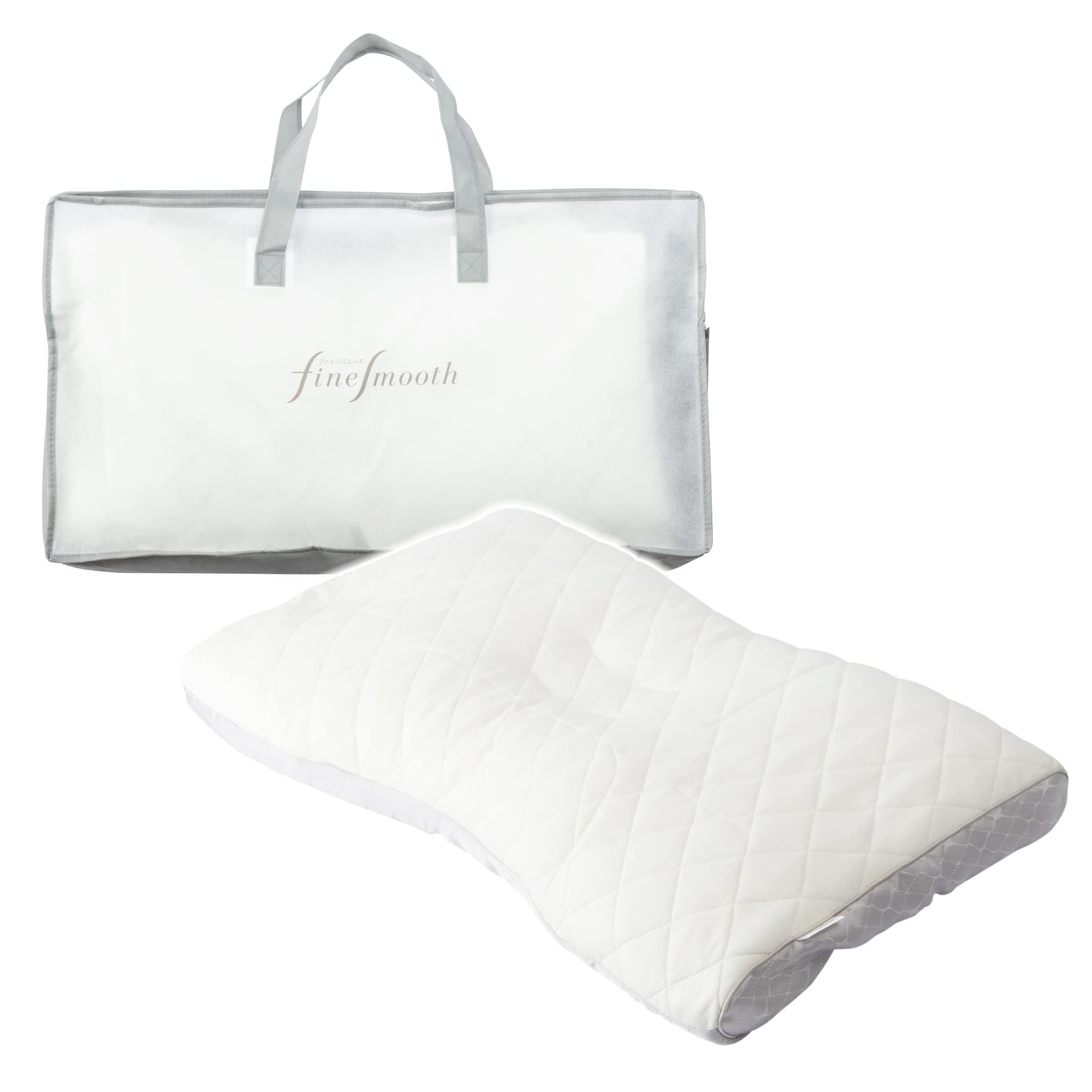 Nishikawa Fine Smooth Pillow - Japan, 70x43cm, 3D structure, ideal for restful sleep