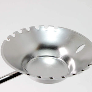 Close-up of Prince Ginrin Fish Scaler, featuring sawtooth edges for efficient cleaning