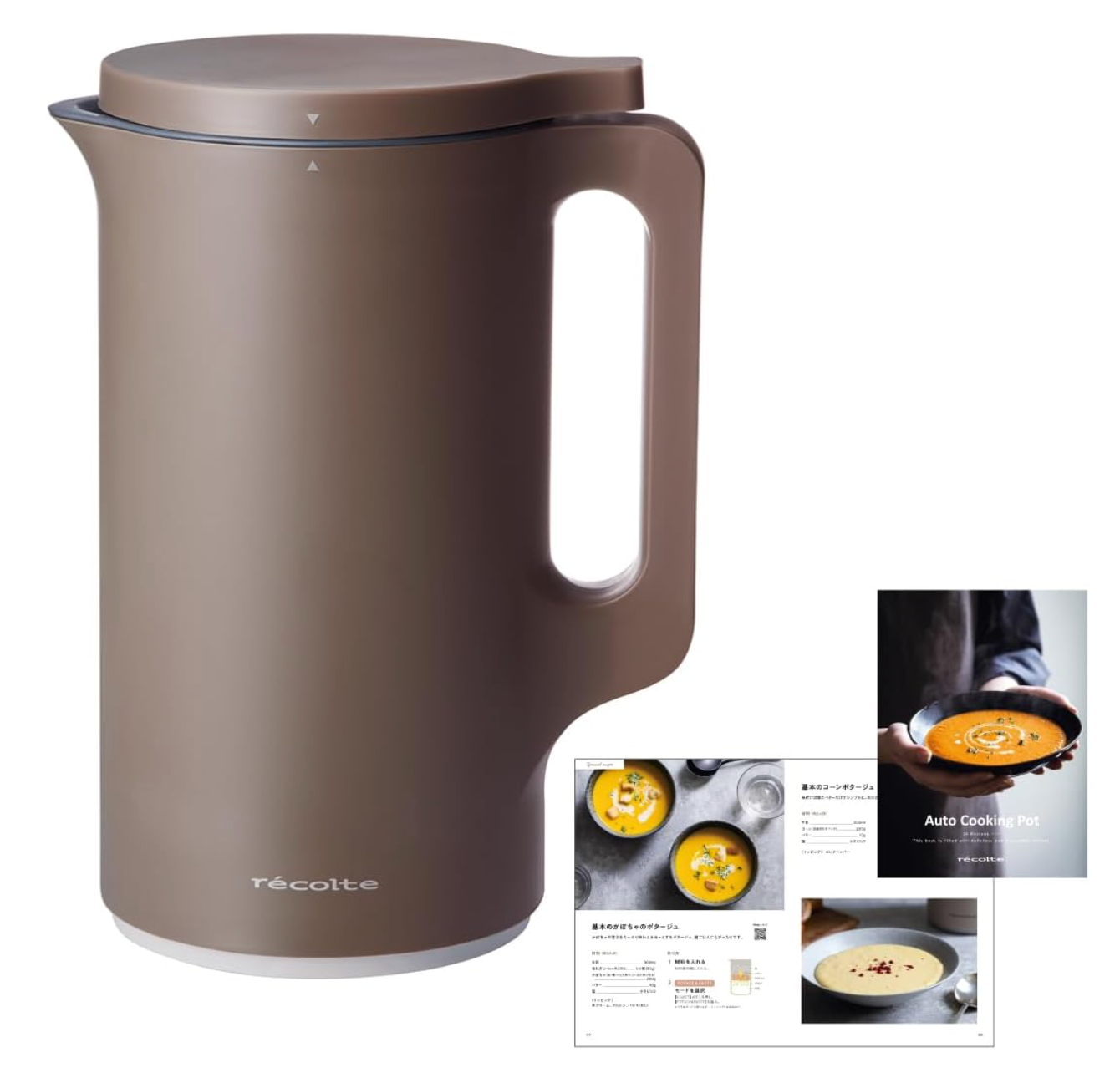 Recolte Automatic Cooking Pot RSY-2, Mocha Brown – YOYO JAPAN