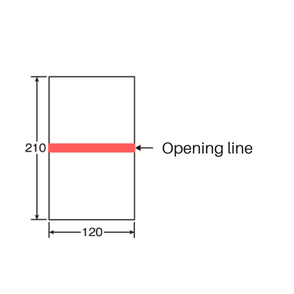 Close-up of Seinichi Disposable Take-Out Sushi Roll Wrapper, 100 Pcs, featuring polypropylene material for freshness maintenance