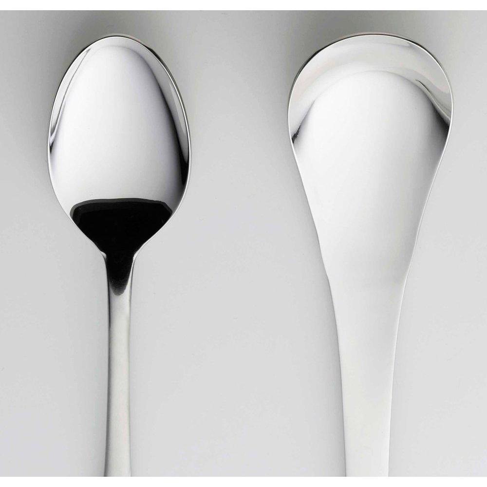 Close-up of Shimomura Japanese Renge Spoon (5 Pieces Set) 18756, featuring 18-8 steel for longevity