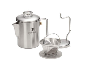 Snow Peak Japan Coffee Master Pr-880, 760ml, dual brewing system, ideal for camping coffee