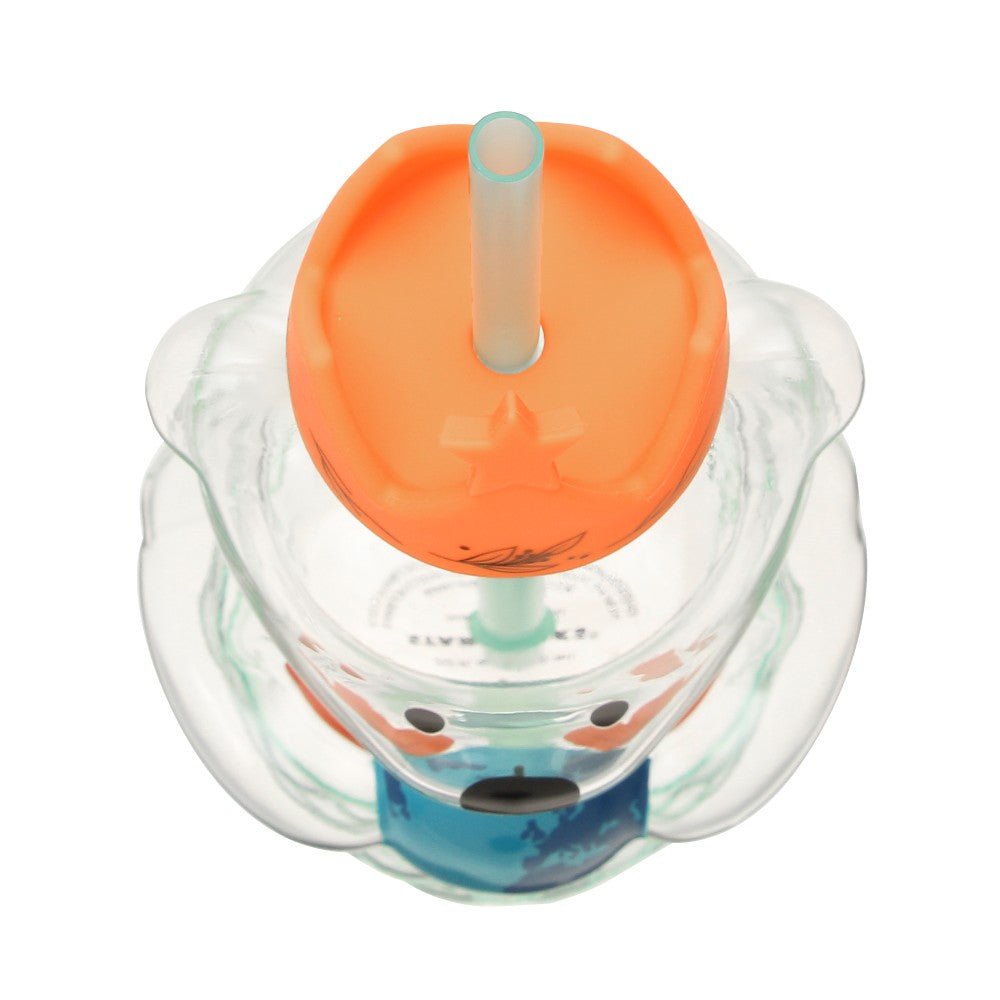 Starbucks Japan Bearista Glass Tumbler 2023 in 591ml, earth-holding motif, perfect for daily hydration