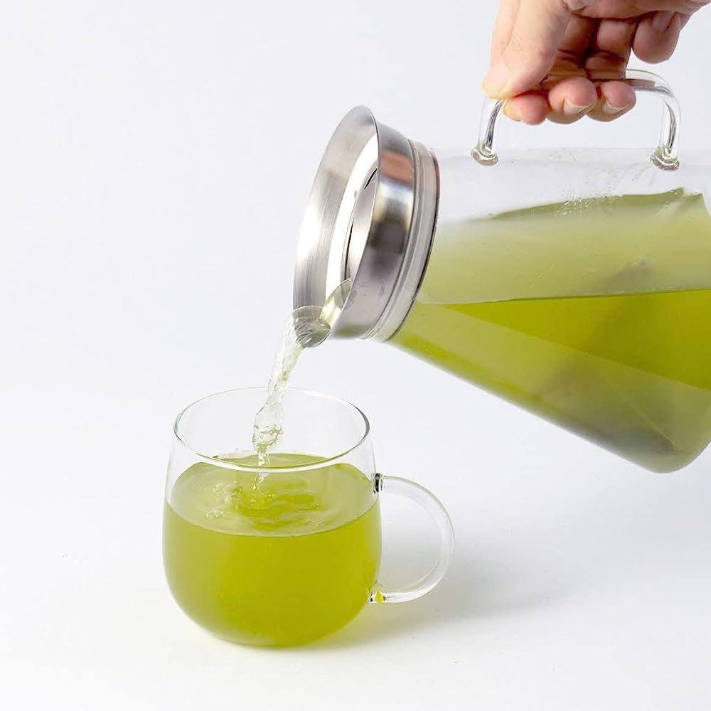 Suisouen Organic Genmaicha Brown Rice Tea With Matcha Green Tea Bags in 30ct, resealable pack, perfect for hot or cold brewing