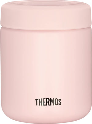 300ml Thermos Vacuum Insulated Soup Lunch Set Pink Gray JBY-551 P-GY Japan, microwave-safe container, designed for busy professionals