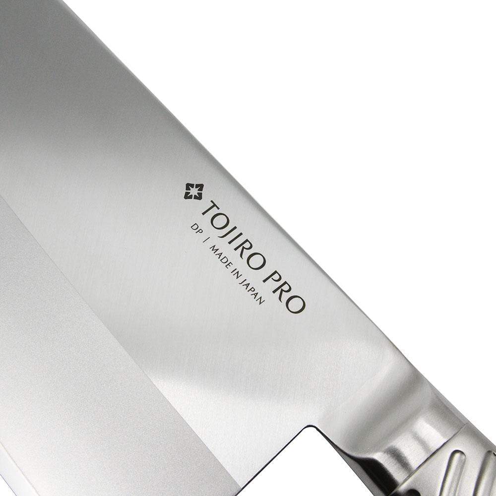 Tojiro-Pro Dp 3-Layer Chinese Cleaver in 225x105mm, thin blade, perfect for vegetable prep