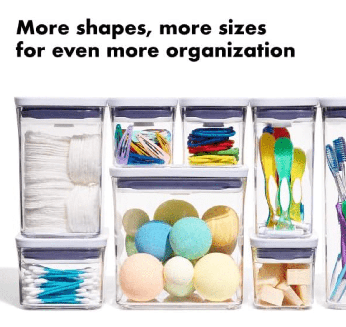 OXO Plastic Storage Container, Pop Container 2, size 24 cm (medium)