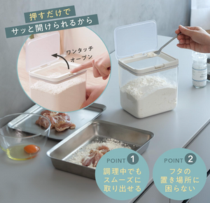 “Marna K761CL Good Lock Container 2.0 L disassembled lid gasket for cleaning”