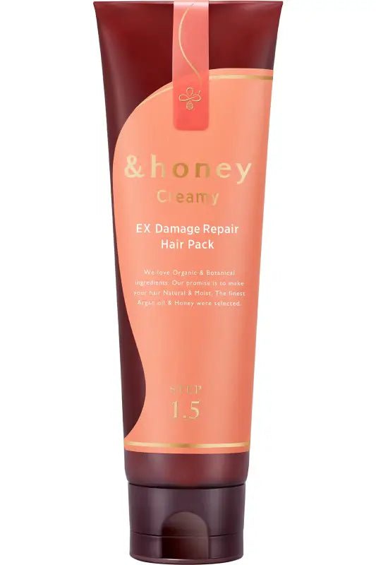 Honey Creamy Ex Damage Repair Hair Pack Rich Honey Beauty Japan 130G