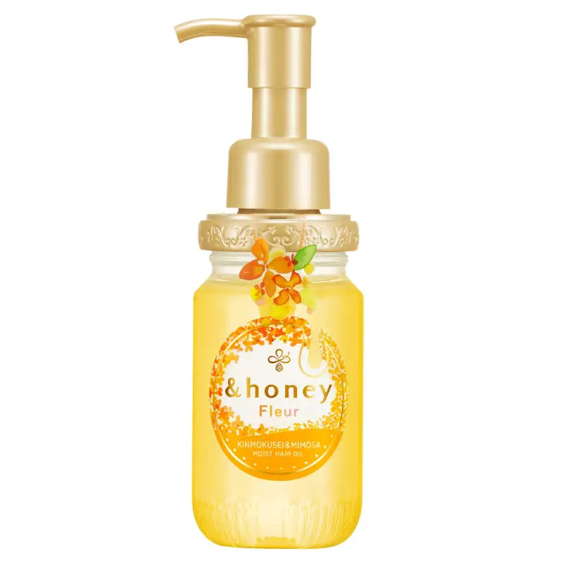 Honey Fleur Hair Oil 3.0 Osmanthus & Mimosa Scent 100Ml Japan