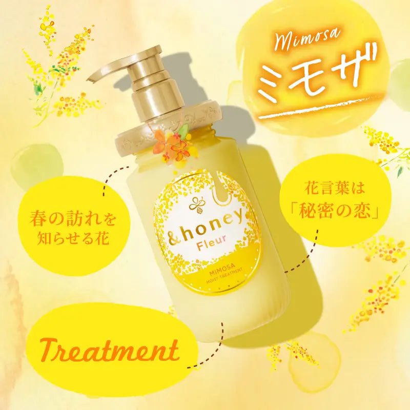 Honey Fleur Mimosa Hair Treatment 2.0 Japan 450G