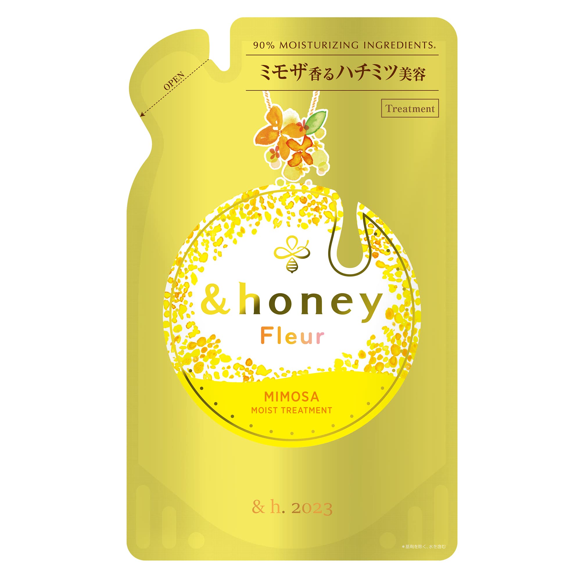 Honey Fleur Mimosa Hair Treatment 2.0 Japan Mimosa Honey Fragrance Refill 350G