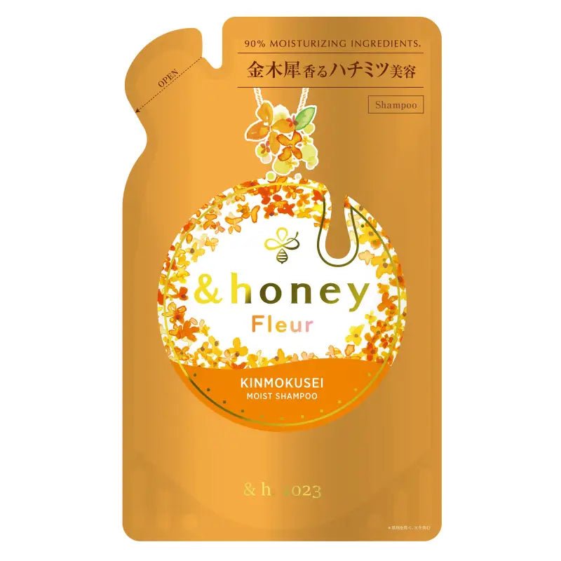 Honey Fleur Osmanthus Shampoo 1.0 Japan 350Ml Refill Honey Scent
