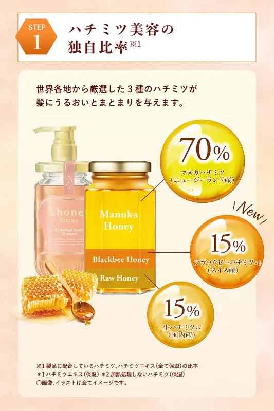 Honey Japan Ex Damage Repair Hair Oil 3.0 Rich Honey Beauty 100Ml