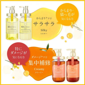 Honey Melty Moist Repair Hair Treatment 2.0 Japan - Curl Care Corrects Curls 445G